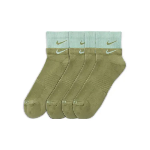 Nike Колено Высокие Носки Унисекс На открытом воздухе Зеленые