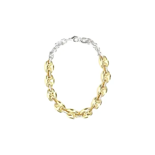 Paco Rabanne Brass Bracelets Золотой Унисекс