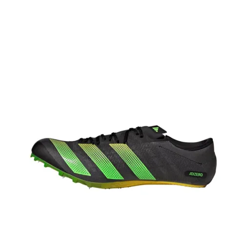 Adidas Adizero Prime X Slip-resistant Abrasion-resistant Low Top Carbon Plate Running Shoes Men's Black Green Adidas Adizero Prime X Противоскользящий Устойчивый к истиранию Низкий Топ Карбоновая плита Беговые кроссовки Мужские Черный Зеленый