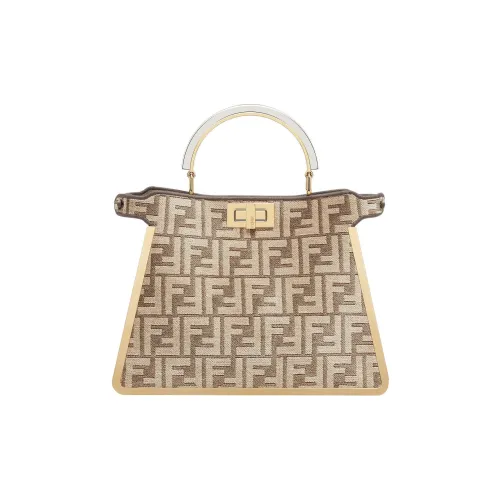 FENDI Peekaboo Сумка через плечо Сумка для женщин Желтая