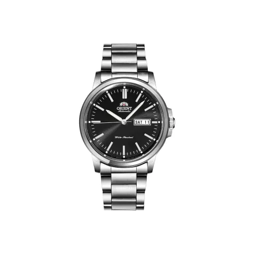 ORIENT Автоматический Механический Механизм Мужские Часы 41мм*41мм*11мм Черный