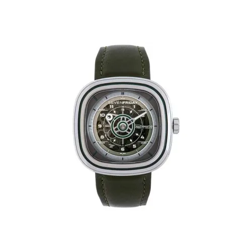 SEVENFRIDAY Автоматический механический механизм Мужские часы 45,6мм*45мм*15мм Скелет