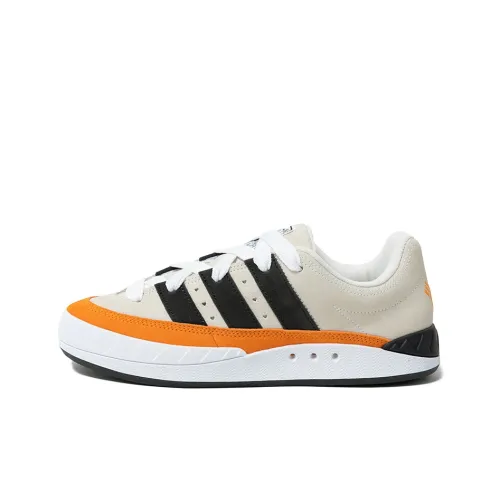 HUMAN MADE x Adidas Originals Adimatic Low Скейтборд Кроссовки Unisex Light Серый Оранжевый