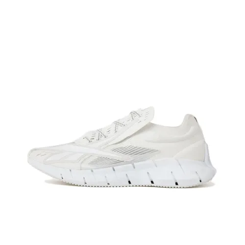 Reebok x Maison Margiela Zig 3D Storm Low Топ Кэжуал Женские Белые