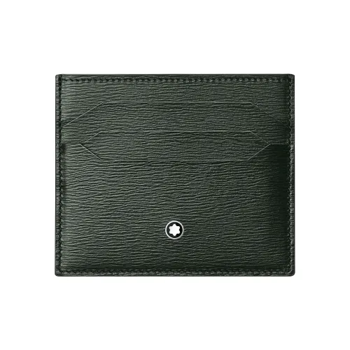 MONTBLANC Kindergarten 4810 Series Коровья кожа кожаный держатель для карт мужской лесной зеленый