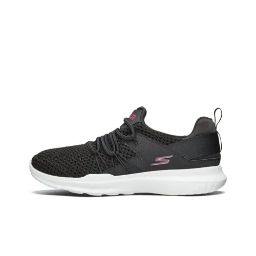 Skechers Go Run Mojo Low Топ Беговые кроссовки Женские Черный белый