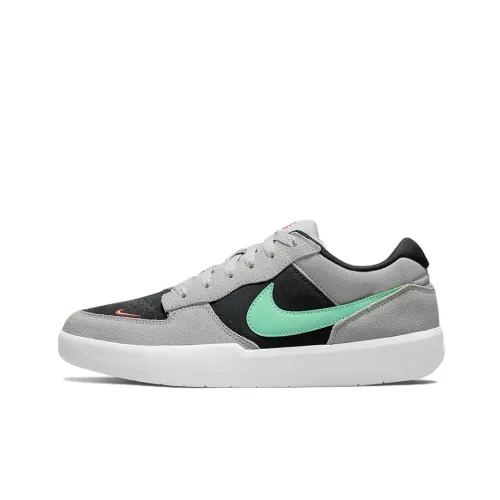 Nike SB Force 58 Low Топ Скейтборд Кроссовки Унисекс Серый Зеленый