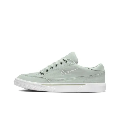 nike GTS Ретро Slip Resistant Abrasion Resistant Легкий Низкий Топ Скейтбординг Кроссовки Женские Зеленый Белый