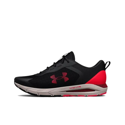 Under Armour HOVR Sonic Low Беговые кроссовки Мужские Черные Красные