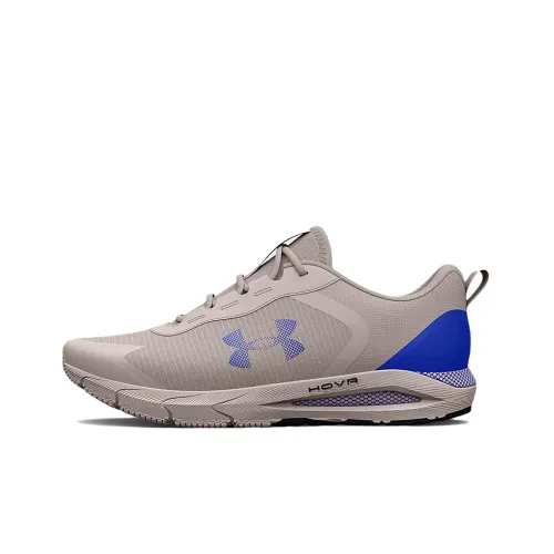 Under Armour HOVR Sonic Low Топ Повседневные Беговые Кроссовки Мужские Серый Синий
