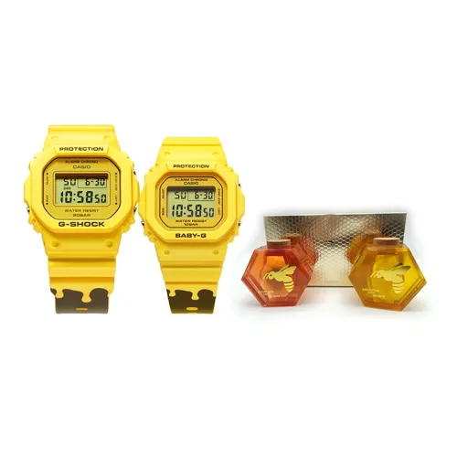 CASIO Электронный Механизм Унисекс Серия Часов Pair Table 55 мм Желтый