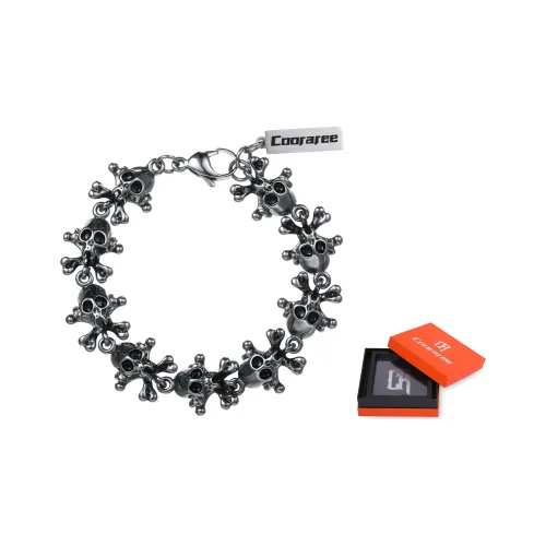 Cooraree Браслеты из титанового стального сплава Унисекс