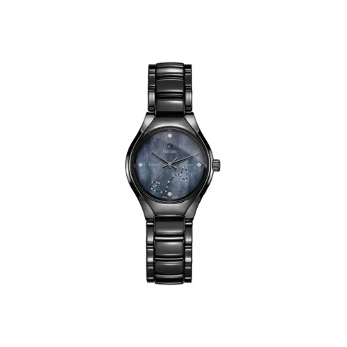 RADO Realme Collection Автоматический Механический Механизм Женские Часы 30MM Синий Циферблат Керамические Оправа Керамический Ремешок
