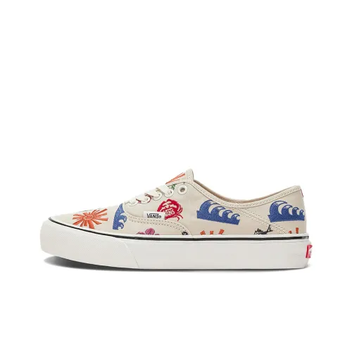 VANS Authentic Low Top Скейтборд Кроссовки Унисекс Белые
