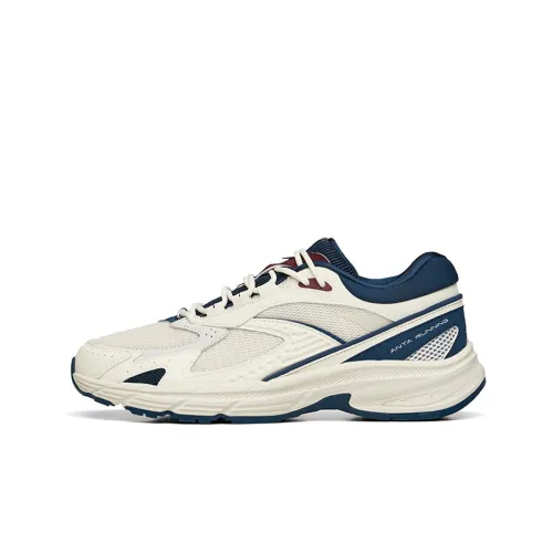 ANTA AT951 Низкий Топ Спортивная Повседневная Обувь Мужская Белый Синий