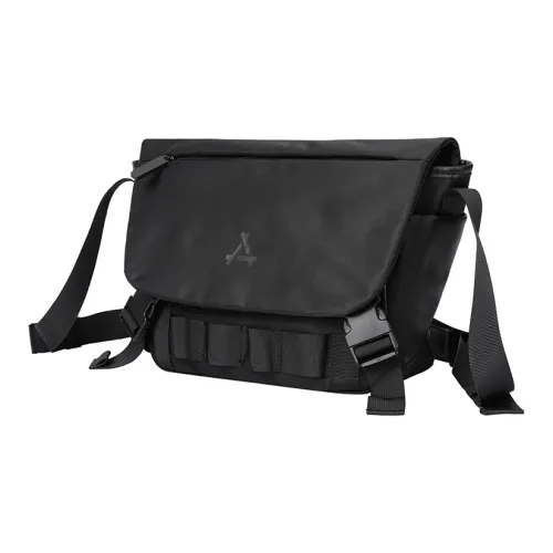 KONADCT Полиэстер Курьерская Сумка Сумка через плечо Бананка Сумка через плечо Обычная Унисекс Черный