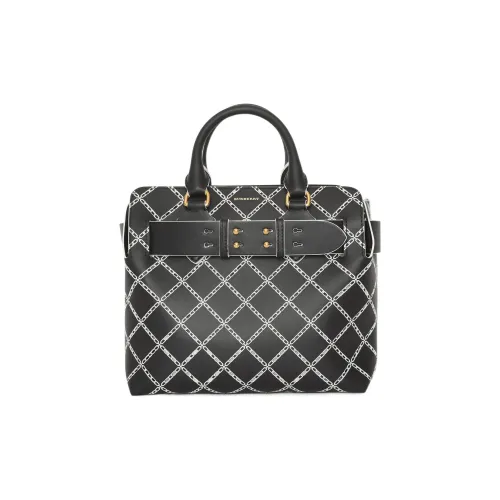 Burberry Кожа Через плечо Одно плечо Сумка Маленькая Женская Черная