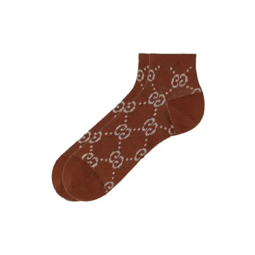 GUCCI Низкие носки женские 1 упаковка коричневый