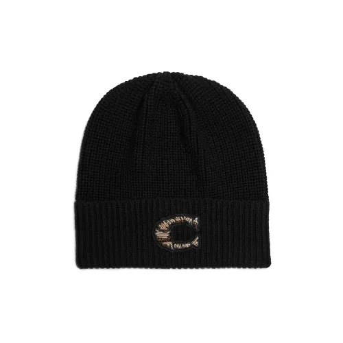 COACH Шерсть Бини Черный Мужской