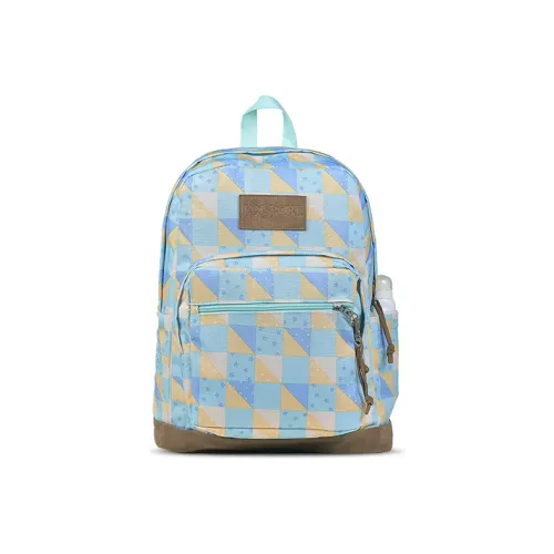 JanSport Полиэстер Рюкзак Женские Синий