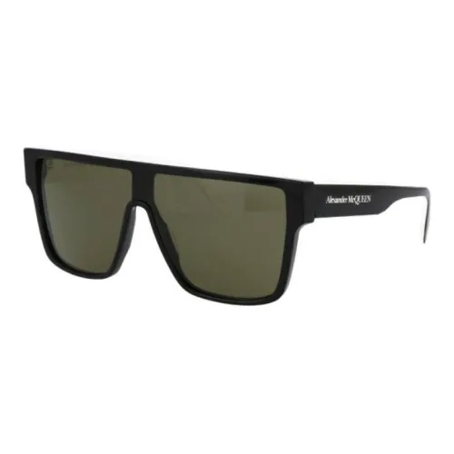 Alexander McQueen Солнцезащитные очки Черные Унисекс
