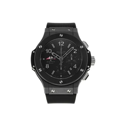 HUBLOT Автоматический Механический Механизм Мужские Часы 44 мм Черный