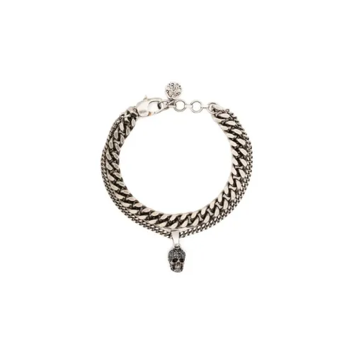 Alexander McQueen Brass Bracelets Серебряный Женские