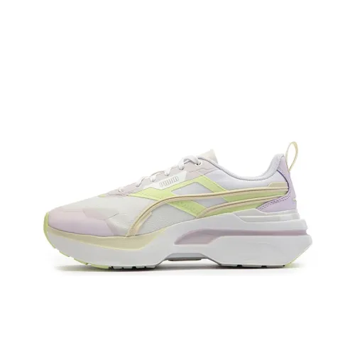 PUMA Kosmo Rider PASTEL Wns Low Топ Кэжуал Женские Белый Желтый Розовый