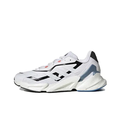 Adidas X9000l4 Slip Резистентный Устойчивый к Износу Дышащий Низкий Топ Марафон Беговые Кроссовки Унисекс Белый Черный Синий