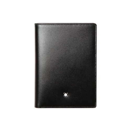 MONTBLANC Meisterstuck Кошелек из коровьей кожи Мужской Черный