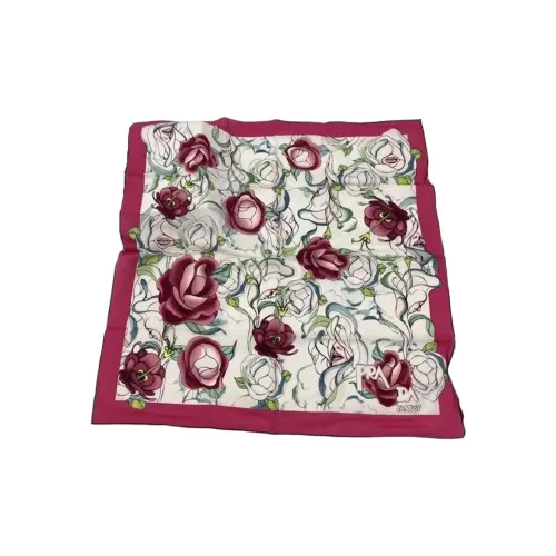 PRADA Шелковые шарфы Красный Женские