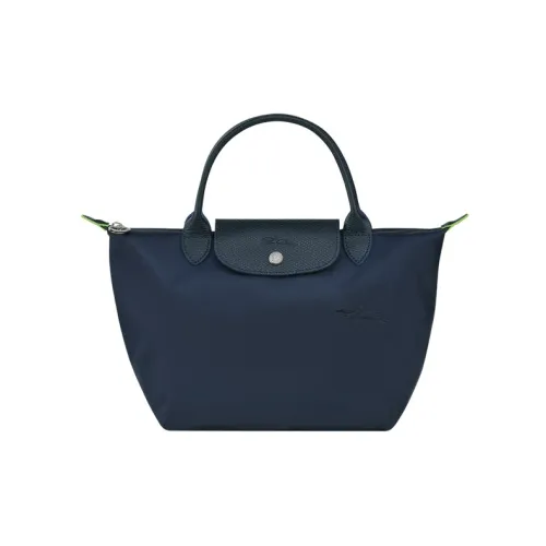 LONGCHAMP Сумка из коровьей кожи маленькая женская синяя