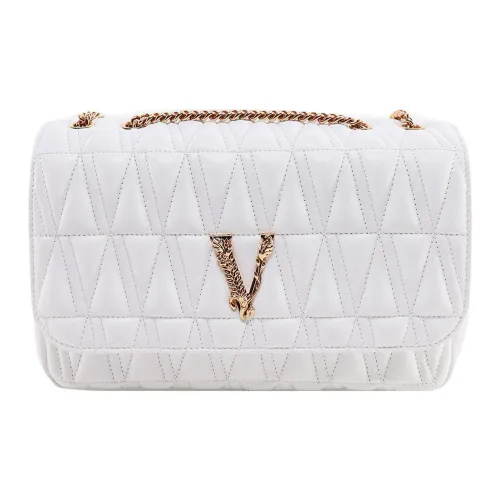 VERSACE Кожа Сумка Сумка через плечо Женская Белая