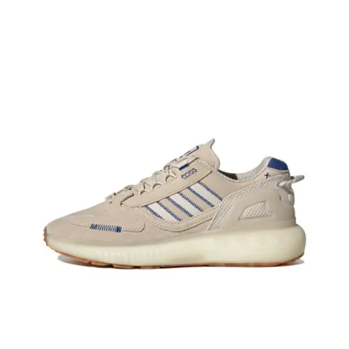 Adidas Originals Zx 5k Амортизация Низкий Топ Повседневные Беговые Кроссовки Унисекс Серый Синий