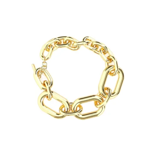 Paco Rabanne Brass Bracelets Золотой Унисекс
