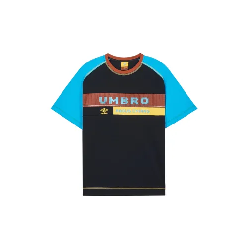 Umbro совместный бренд ANGUS CHIANG Угольный Черный Мужская T-рубашка