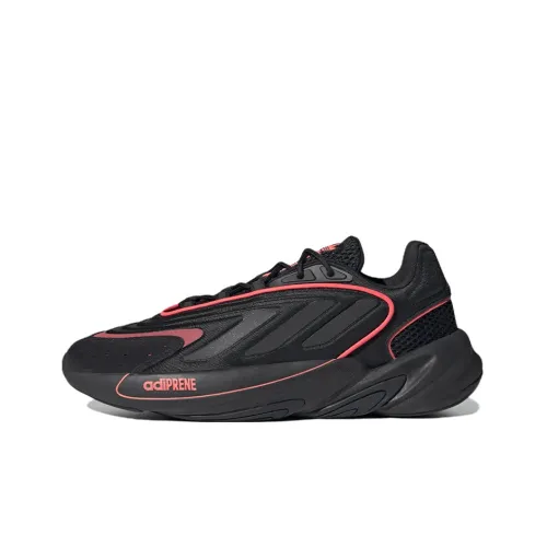 Adidas Originals Ozelia Slip Resistant Abrasion Resistant Низкий Топ Casual Унисекс Черный Розовый