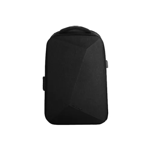 MARK RYDEN Nylon Высокая вместимость Рюкзак Стандартный Мужской Элегантный Черный