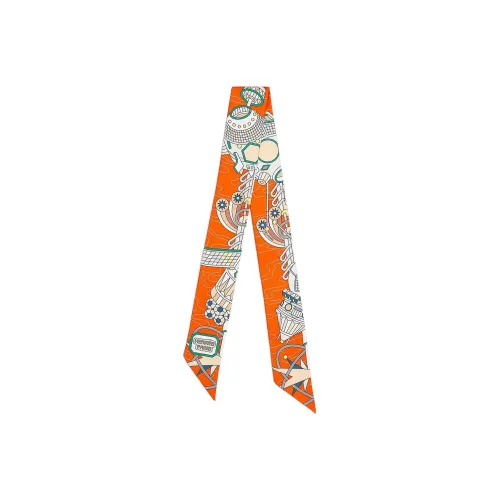 HERMES Odyssey Silk Twill Scarf Шелковые шарфы для женщин