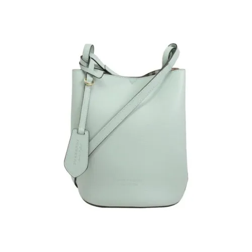 Burberry Кожа Ведрообразная Сумка Сумка через плечо Стандартная Женская Светло-зеленая
