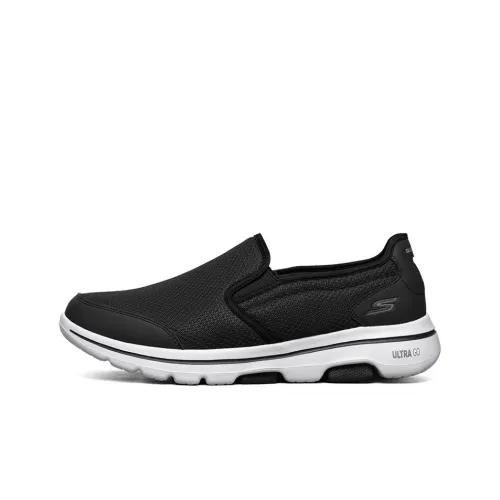 Skechers Go Walk 5 Low Топ Casual Мужской Черный