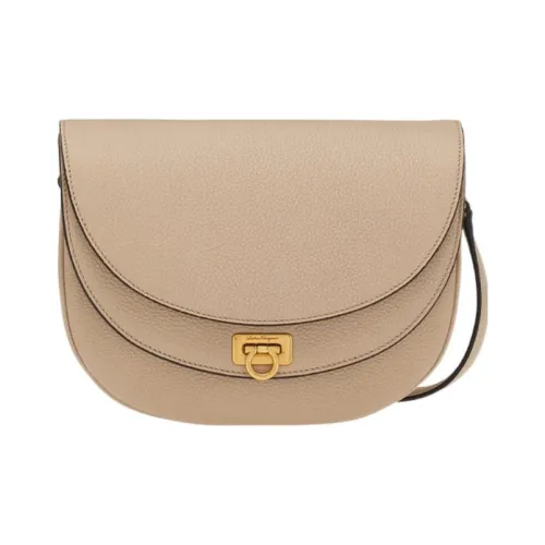 Ferragamo Сумка через плечо из коровьей кожи сумка женская пыльно-розовая