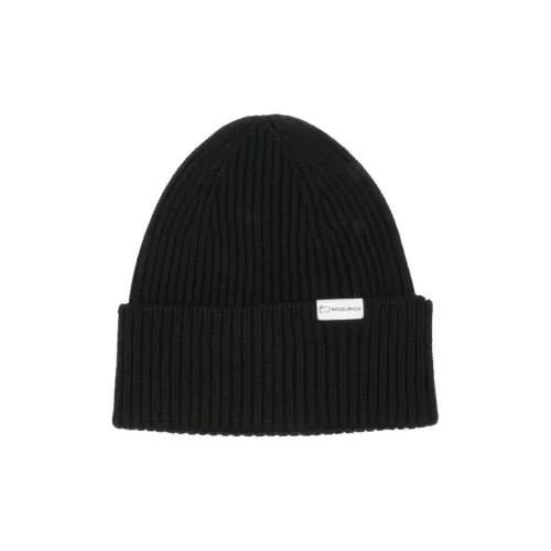 WOOLRICH Шерстяные Шапки Черного Цвета Унисекс