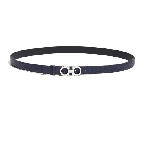 FERRAGAMO Телячья кожа Кожаные ремни Женские Фиолетовый Ширина 2,5 см