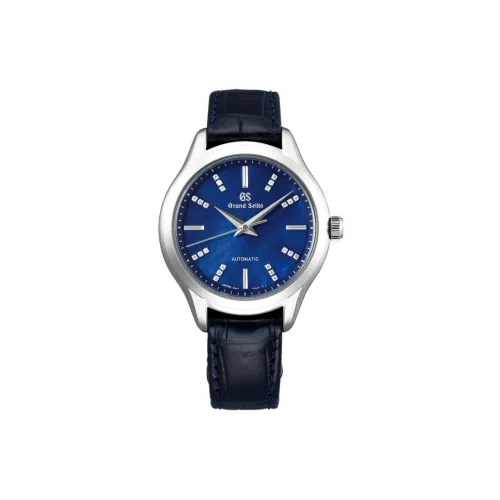GRAND SEIKO Автоматический Механический Movement Женские Часы 34,8mm*12,3mm Синий