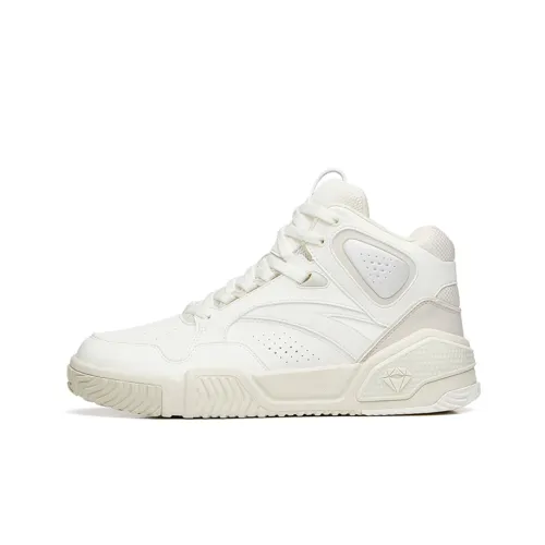 ANTA Life Collection Flame Slip-on устойчивые к истиранию и высоким нагрузкам скейтборд мужские белый серый