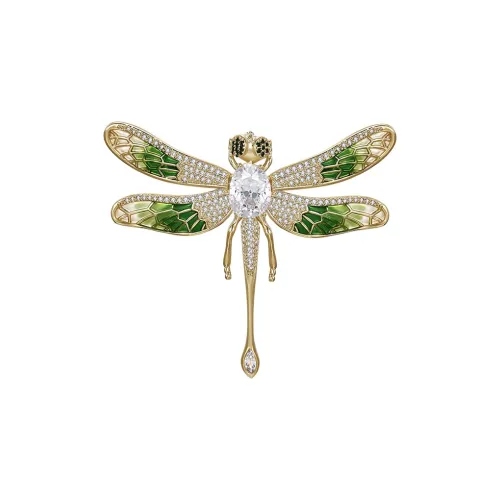 HMZ Броши Зеленый Женские