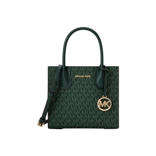 MICHAEL KORS Сумка из коровьей кожи с аккордеонным дизайном сумка через плечо сумка среднего размера женская темно-коричневый и зеленый