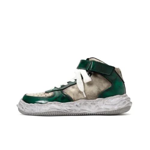 MIHARA YASUHIRO WAYNE Низкие Кроссовки для скейтбординга Унисекс Зеленые