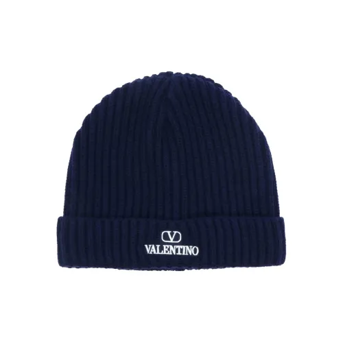Valentino Шерсть Бини Синий Мужской